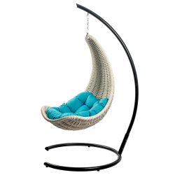 Плетеное подвесное кресло-гамак